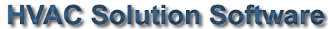 HVAC - Air conditioning software - mechanical engineering software